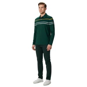 Camisetas de Rugby para Hombre al por Mayor - Diseño a Rayas de Manga Larga, OEM/ODM Disponible, Envío Rápido - Product Image 1