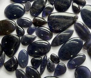Iolite naturelle, pierre de soleil, taille libre, pierre précieuse faite à la main, pierre de guérison, Iolite de qualité supérieure pour bijoux - Product Image 4