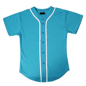 Maillot de baseball unisexe en polyester de qualité supérieure, nouveau style, prix d'usine, vente en gros, vêtements de sport - Product Image 5