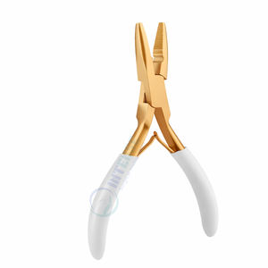 Pinzas de Acero Inoxidable de Primera Calidad, Ligeras, Reutilizables, Grado A+, Antideslizantes, para Extensiones de Cabello, para Remover Anillos Micro Nano - Product Image 1