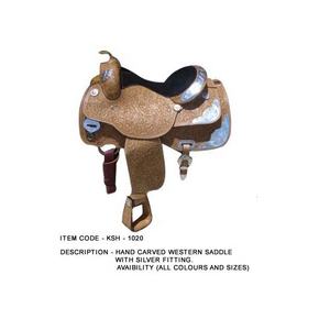 อานม้าหนังอินเดียแท้คุณภาพสูงอานม้าตะวันตกสินค้าพรีเมี่ยมจากซัพพลายเออร์ระดับพรีเมียม - Product Image 2