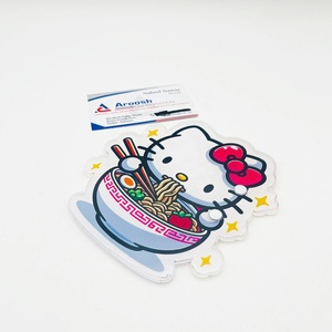 Best Hello Kitty Lash Tiles Private Label Lash Plate <b>Eyelash</b> Extension Tiles Pallet Sustainable Acrylic Magnetic Lash Tile - Product Image 2