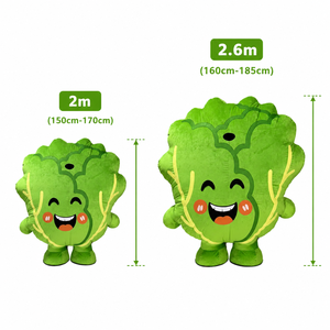 Disfraz <span class=keywords><strong>Inflable</strong></span> de Vegetal de Dibujos Animados, Traje de Personaje Caminante para Eventos de Promoción de Alimentos Frescos - Product Image 3