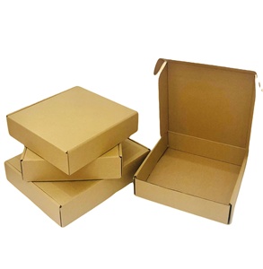 กล่องกระดาษลูกฟูกแบบประกอบเองรุ่น Miki Model 10 สำหรับบรรจุภัณฑ์รองเท้าและเสื้อผ้า ผลิตจากวัสดุรีไซเคิล ขายส่ง - Product Image 2