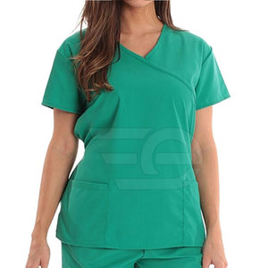 Conjunto de Uniformes Médicos para Hombre, Profesionales de Hospital, Cómodos, Ligeros, Duraderos, 100% Algodón Tejido, Ropa de Trabajo para el Sector Salud - Product Image 4