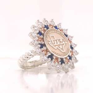 Anillo Escolar BOJ 087, Anillo Universitario y de Colegio, Anillo de Graduación para Mujer, Anillo Personalizado con Año de Graduación, Anillo en Oferta a Bajo Precio - Product Image 2