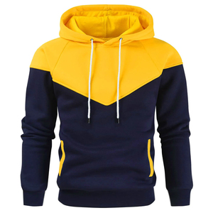 Sudadera con Capucha Holgada para Hombre, Color Sólido, Estilo Casual, con Bolsillo Frontal, Capucha con Cordón Ajustable, Diseño Personalizado con Letras Impresas - Product Image 4