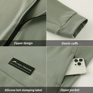 ชุดแทรคสูทพื้นฐาน ออกแบบมาเพื่อการสวมใส่ง่ายด้วยผ้าเนื้อนุ่ม ทรงหลวมสบาย ดูเรียบง่าย เหมาะสำหรับความสบายในชีวิตประจำวันและสไตล์ลำลอง - Product Image 6