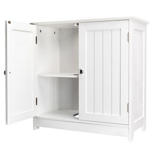 Mobile Bagno Angolare Moderno in Legno con Top in Granito e Lavabo in Ceramica - Product Image 4
