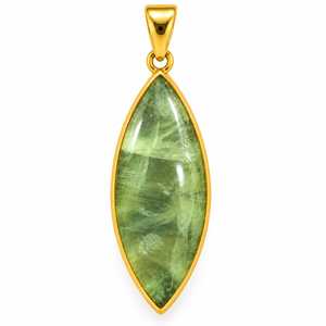 Ethnic Marquise Cut <b>Peridot</b> Pendant Gold Plated Bezel Setting Elegant Gemstone <b>Jewelry</b> Wholesale - Product Image 5