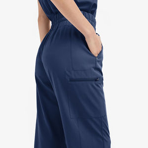 Pantalones de Trabajo para Mujer, Diseño Personalizado, Talla Grande, Cintura Elástica, Cómodos, Largos y Holgados - Product Image 5