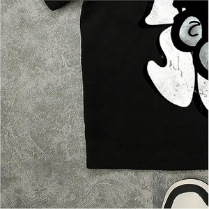 Camiseta de Algodón Grueso para Hombre, Estilo Americano, Lavado Ácido, Aspecto Vintage Desgastado, Moda Urbana, Nueva Colección 2026 - Product Image 4