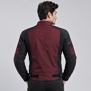 Veste de moto en tissu Cordura durable, respirante, coupe confortable, design protecteur pour la course à moto - Product Image 6