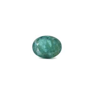 Loose 6.55 Ct Zambian Emerald Cut Iolite Gemstone 12x11mm Faceted Stone for Fine Jewelry - Product Image 1