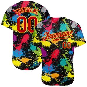 Camisetas de béisbol moradas de poliéster Dry Fit para club, con nombre de jugador y logotipo cosidos, personalización completa, proveedor OEM 2026 - Product Image 2
