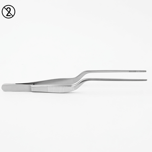 Pinzas de Bayoneta de Alta Calidad, Dentadas, Desechables, de un Solo Uso, Pinzas Oftálmicas Microquirúrgicas de Acero Inoxidable - Product Image 5