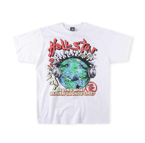Camiseta de Manga Corta para Hombre H-Town, Color Gris Oscuro, Cuello Redondo, Corte Regular, Estilo Urbano, Tejido de Punto Jersey, 100% Poliéster, Transpirable y de Secado Rápido - Product Image 2