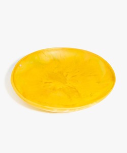 Bol en bois fait main, jaune, poli, design moderne, durable, non toxique, pour servir des salades, utilisation en fête, bols de luxe pour la maison et la cuisine - Product Image 2