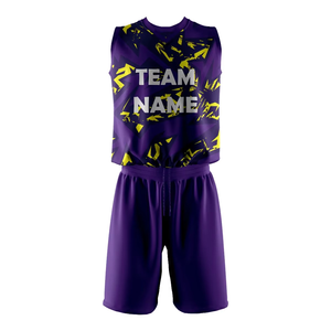 Uniforme de Voleibol para Hombre, Nuevo Diseño, Camiseta de Manga Corta Estampada, Pantalones Cortos con Cordón, Transpirable y de Secado Rápido - Product Image 1