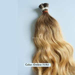 ต่อผมเวียดนามแท้แบบเรมี่ ปลายแบน เคลือบเคราติน สีบลอนด์ แบบดับเบิ้ลดรอน คุณภาพสูง ปลายผมเต็ม ราคาส่ง ปี 2026 สุดฮิต - Product Image 5