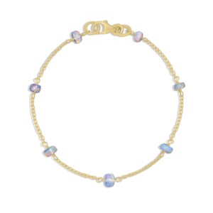 <b>BRACELET</b> - PLAIN BEADED <b>BRACELET</b> minimalist beaded chain <b>bracelet</b> for daily wear delicate gold <b>bead</b> chain <b>bracelet</b> for women sim - Product Image 1