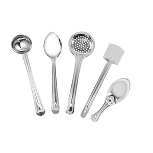 Premium Stainless Steel Serving Spoon Mirror Finish Long Handle Heavy Duty Kitchen <b>Tool</b> Supplier - Product Image 1