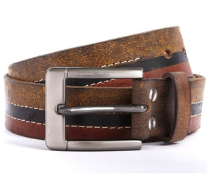 Ceinture de sport en cuir PU personnalisée pour l'équitation, ceinture en cuir PU avec broderie argentine William Polo pour hommes - Product Image 6