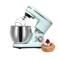 Batteur sur socle électrique Sudex SM-966 4L, tête inclinable, bol mélangeur en acier inoxydable, crochet pétrisseur, 7 vitesses, machine de cuisine pour la pâtisserie