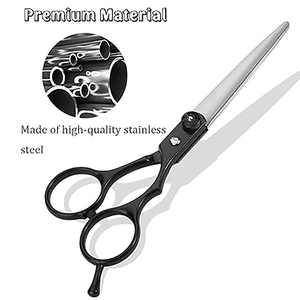 Kit de Tijeras de Peluquería de Acero Inoxidable, Juego de Tijeras para Cortar Cabello con Accesorios, Tijeras Profesionales para Cortar Cabello - Product Image 2