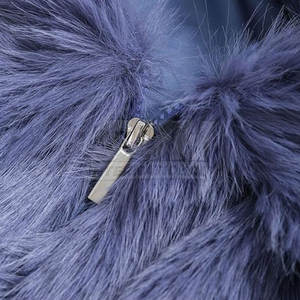 Veste en fausse fourrure sur mesure confortable et légère pour femmes, manches longues, respirante, tissée, écologique, en vente en ligne - Product Image 4