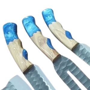 Ensemble de couteaux de chef classiques pour la cuisine à domicile et la cuisine commerciale avec des outils de coupe fiables pour la préparation des aliments en gros - Product Image 6