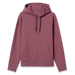 เสื้อสเวตเชิ้ตมีฮู้ดผู้ชาย สีพื้น ผ้าฝ้ายเฟรนช์เทอร์รี่ ทรงลำลอง มีกระเป๋า ดีไซน์สำหรับฤดูใบไม้ร่วง แขนเสื้อปกติ - Product Image 4