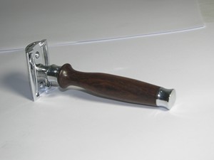 Premium Wood Shaving <b>Razor</b> for <b>Men</b> Single Blade Stainless Steel Handle for Clean and Gentle Wet Shave Traditional Safety <b>Razor</b> - Product Image 2