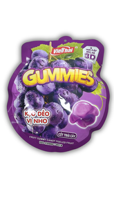VITHAICO Filled Peelable <b>Gummy</b> <b>Candy</b> Soft Chewy Fun Peelable Layers Rich Fruit Flavor Moderately Sweet 150g Bag - Product Image 6