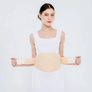 เข็มขัดพยุงครรภ์คุณภาพเยี่ยมสำหรับผู้หญิง เนื้อผ้านุ่ม ระบายอากาศได้ดี ซักทำความสะอาดได้ ปรับขนาดได้ ใช้สำหรับพยุงหน้าท้องช่วงตั้งครรภ์และหลังคลอด - Product Image 1