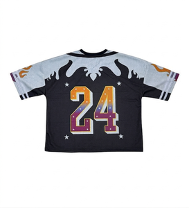 Maillot de football américain coupe courte à manches courtes |   Conception personnalisée 2026 100% polyester séchage rapide - Product Image 4