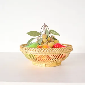 <b>Bamboo</b> <b>Basket</b> Crafted From Natural Material With Handwoven Design Suitable For Storage Organization And Decorative Use - Product Image 2