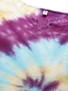 High Quality Designer Rayon <b>Kaftan</b> Tie Dyed Solid <b>Summer</b> Daily Wear Regular Fit O-Neck Best Price by Supplier - Product Image 5