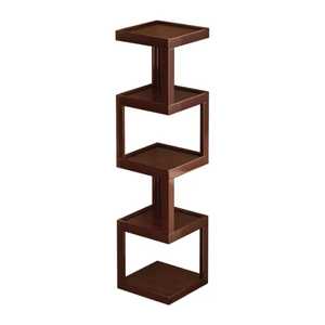 Étagère échelle en bambou à 4 niveaux, support pliable pour plantes, étagère de rangement multi-niveaux, bibliothèque décorative inclinée pour balcon et salon - Product Image 4