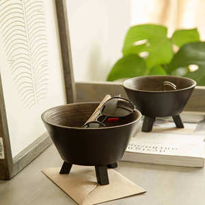 Cuencos hechos a mano de madera Vintage de alta calidad, ecológicos, de gran capacidad para restaurante, Hotel, hogar y fiesta, uso directo de la India - Product Image 3