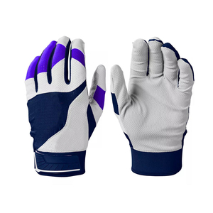 Baseball Batting Gloves Adjustable Comfortable Fit Leather Material Lightweight Durable Breathable Design - Product Image 5