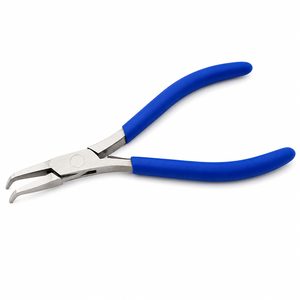 Pince à bec courbé à 90 degrés Micro Slim, outil de précision pour la mise en forme de fils de bijouterie, ZetomedPro - Product Image 1