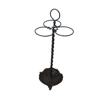 Porte-parapluie en métal galvanisé avec poignées, style industriel, sur pied, pour la décoration de la maison, en promotion - Product Image 6