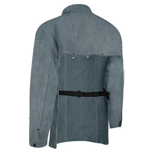 เสื้อแจ็คเก็ตหนังวัวแท้คุณภาพพรีเมียมสำหรับงานเชื่อม ออกแบบได้ตามต้องการ สำหรับทุกเพศ ทนทาน เหมาะสำหรับงานอุตสาหกรรม - Product Image 3