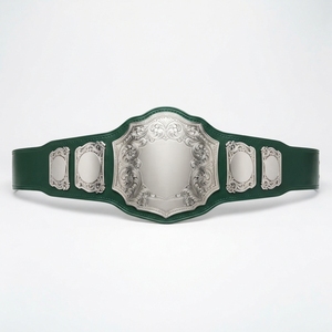 Ceinture de championnat sportif personnalisée, trophée de lutte et de boxe, ceinture de compétition avec plaques métalliques, sangle en cuir, nom personnalisé - Product Image 2