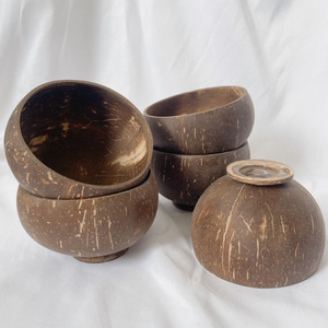 Sustainable Coconut Shell Candle Holder Artisan Crafted Decorative Item Premium Choice Originating from Vietnam - Product Image 5