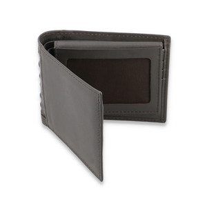 Trendy Men's Premium Multi-Card Stylish Card Holder High Quality Custom Logo Genuine Leather Short Embroidery <b>RFID</b> <b>Blocking</b> - Product Image 2