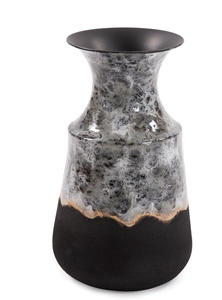 Florero de hierro con acabado dorado de estilo antiguo para decoración del hogar real bohemio victoriano con detalles exquisitos para uso en el suelo - Product Image 4