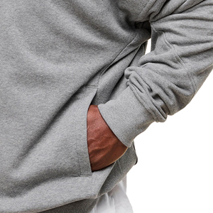 Sudadera con capucha de algodón con estampado de logotipo personalizado de calidad superior, ropa informal de Invierno y Primavera de lana tejida de gama alta - Product Image 3