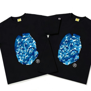 Buting แอพพลิเคชั่นในเสื้อยืดดีไซเนอร์ bepes 1.1เสื้อยืดแขนสั้นผู้ชายเสื้อยืดทรงหลวมพิมพ์ลายเสื้อยืดแขนสั้น - Product Image 4